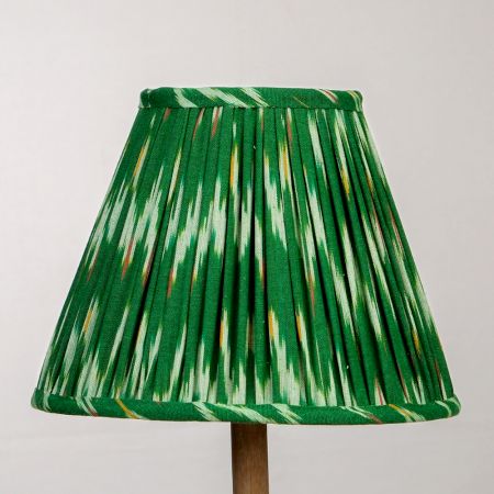 Green Ikat Empire Lampshade Large